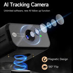 DW Handheld Gimbal Stabilizer with AI Face & Object Tracking – M03