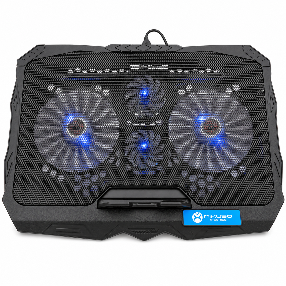 Mikuso Hurricane-4 XF-130 X-Series Notebook Cooling Pad with 4 Fans- 17-Inch