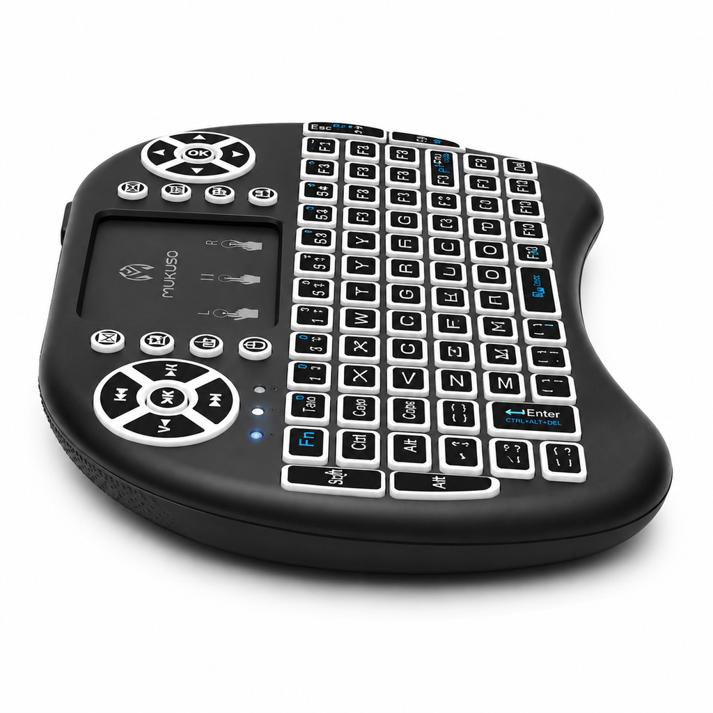 Mikuso KM-501 Wireless & Bluetooth Mini Keyboard with Touchpad