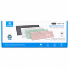 Mikuso KB-052U Wired USB Keyboard Full-Size 104-Key with Numeric Keypad