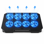 Mikuso NCP-213 LESAN-8 Laptop Cooling Pad with 8 LED Fans