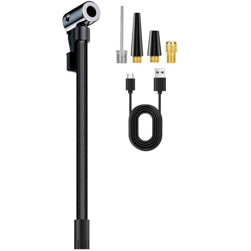 DW Rechargeable Smart Electric Air Pump – Black (T50)