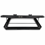 Mikuso NCP-218 Mianw-2 RGB Laptop Cooling Pad with Dual Fans for Up to 17-Inch Laptops