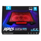 Mikuso NCP-233 IGRIS Dual Fan Laptop Cooling Pad for 12-17 Inch Laptops