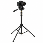 NeePho NP-2688 Professional Camera & Phone Tripod Stand with Phone Holder & Carry Bag | 200cm