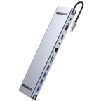 11-in-1 Type-C USB Dock Hub Adapter – BYL-2003 | HDMI, VGA, Ethernet & SD/TF