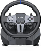 PXN V9 Gen 2 Gaming Steering Wheel – 270°/900° with 3 Pedals & 6+1 Gear Shifter