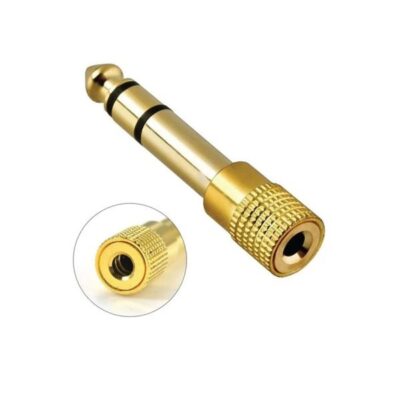 DW Aux 3.5mm Female To Mic 6.5mm Male Adapter