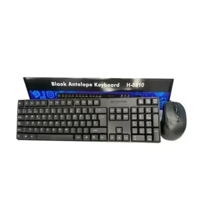 DW Antelope USB Wired keyboard And Mouse Black H-8810