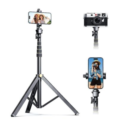 DW 2 in1 portable live streaming Tripod Extendable Selfie Stick For Camera Phone photography stand – NP-688