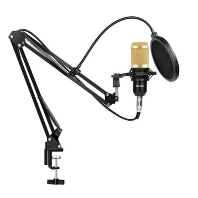 DW- M800U Condenser Mic Kit for Studio Recording, Podcasts & Broadcast