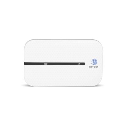 DW Setout-4G/5G WiFi Router with SIM card Slot ,150Mbps, 50Mbps Support E160 Plus – White & Black