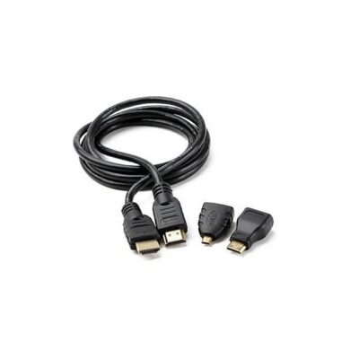 DW 3 in 1 HDMI Full HD Cable with Mini & Micro Adaptors