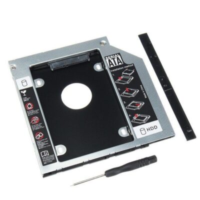 DW Classic 9.5mm Universal SATA 2nd HDD SSD Hard Drive Caddy