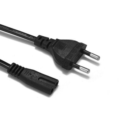 DW Figure-8 (C7/C8) to EU 2 Pin Power Cord Cable