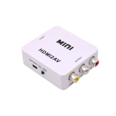 DW HDMI To AV 3RCA CVBs Composite Video Audio Converter Adapter