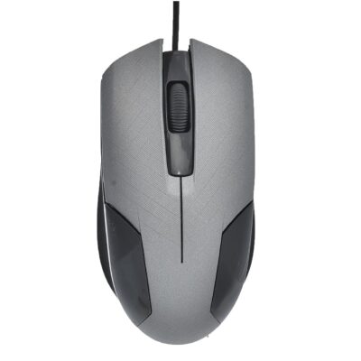 DW Internet Optical USB Wire Mouse 1200 DPI – Silver&Black