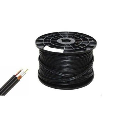 DW CCTV Cable Coax BNC RG59 & Power Adaptor – 100m