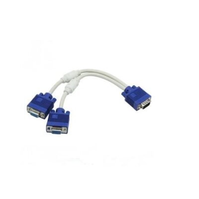 DW VGA Male To 2 VGA Female Video Cable