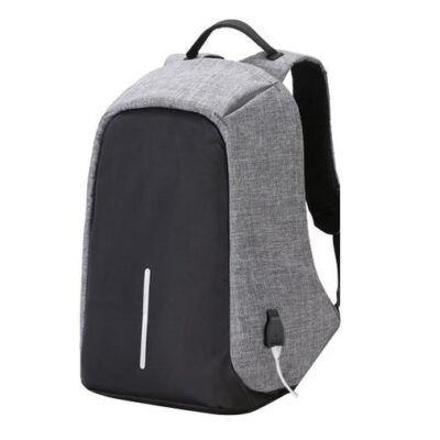 Anti-Theft Waterproof Travel Laptop Backpack – Grey