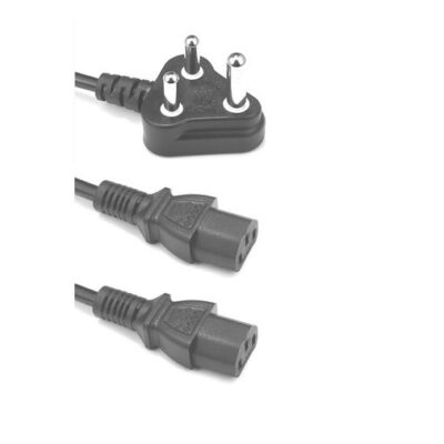 Double Output Kettle Cord PC Power Cable with Dedicated SA Plug