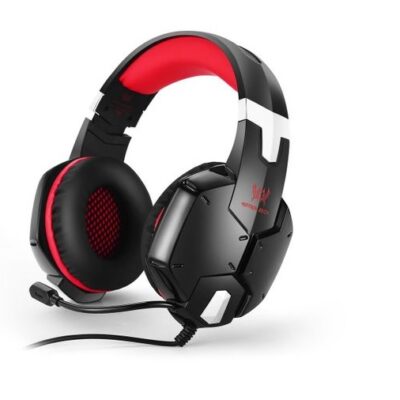 KOTION G1200 Gaming Headset with LED Light – Red