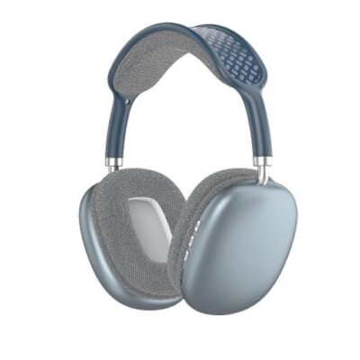 DW P9 Pro Max Wireless Bluetooth 5.0 Headphone- Blue