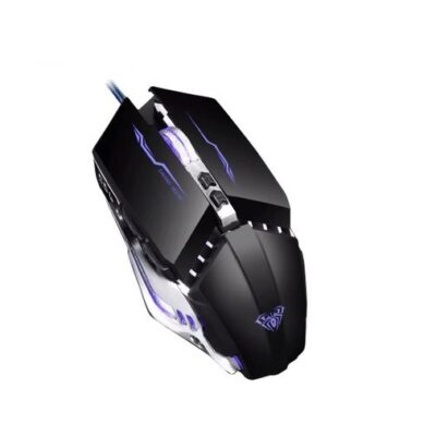 DW AULA S30 Wired 7 Button -DPI RGB Gaming Mouse BLACK